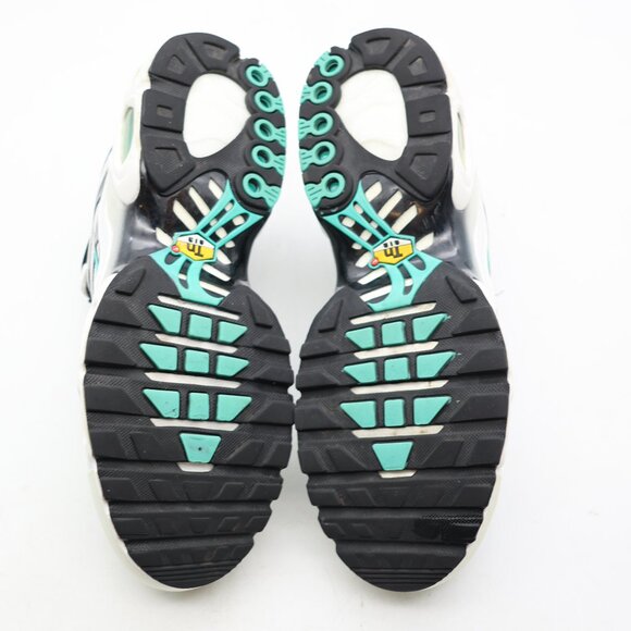 Nike Air Max Plus Tn Men's Size 10 Hyper Jade White Black Sneakers 604133-148 - Picture 9 of 11